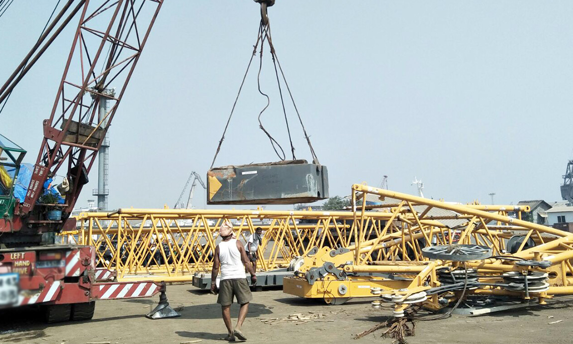Crawler Crane RO-RO Project